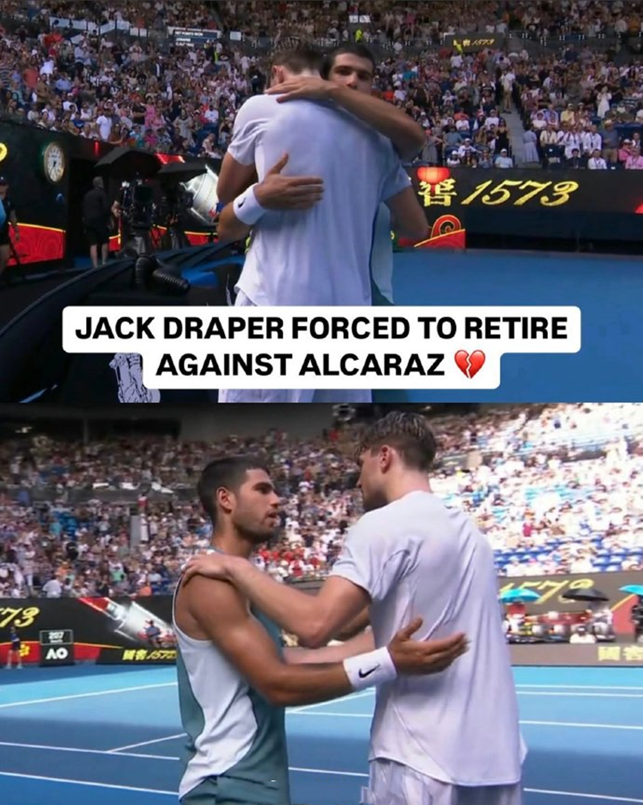 关于澳大利亚网球队翻盘日本网球队，阿尔卡拉斯送出助攻的信息